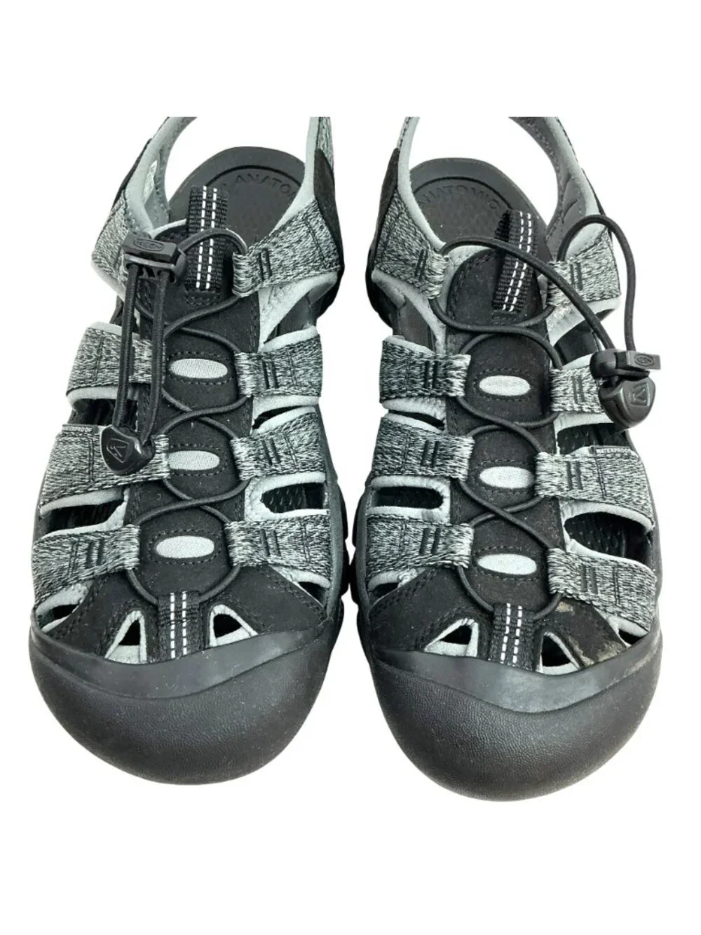 Keen Newport H2 Waterproof Hiking Sandals Mens12 Black & Gray